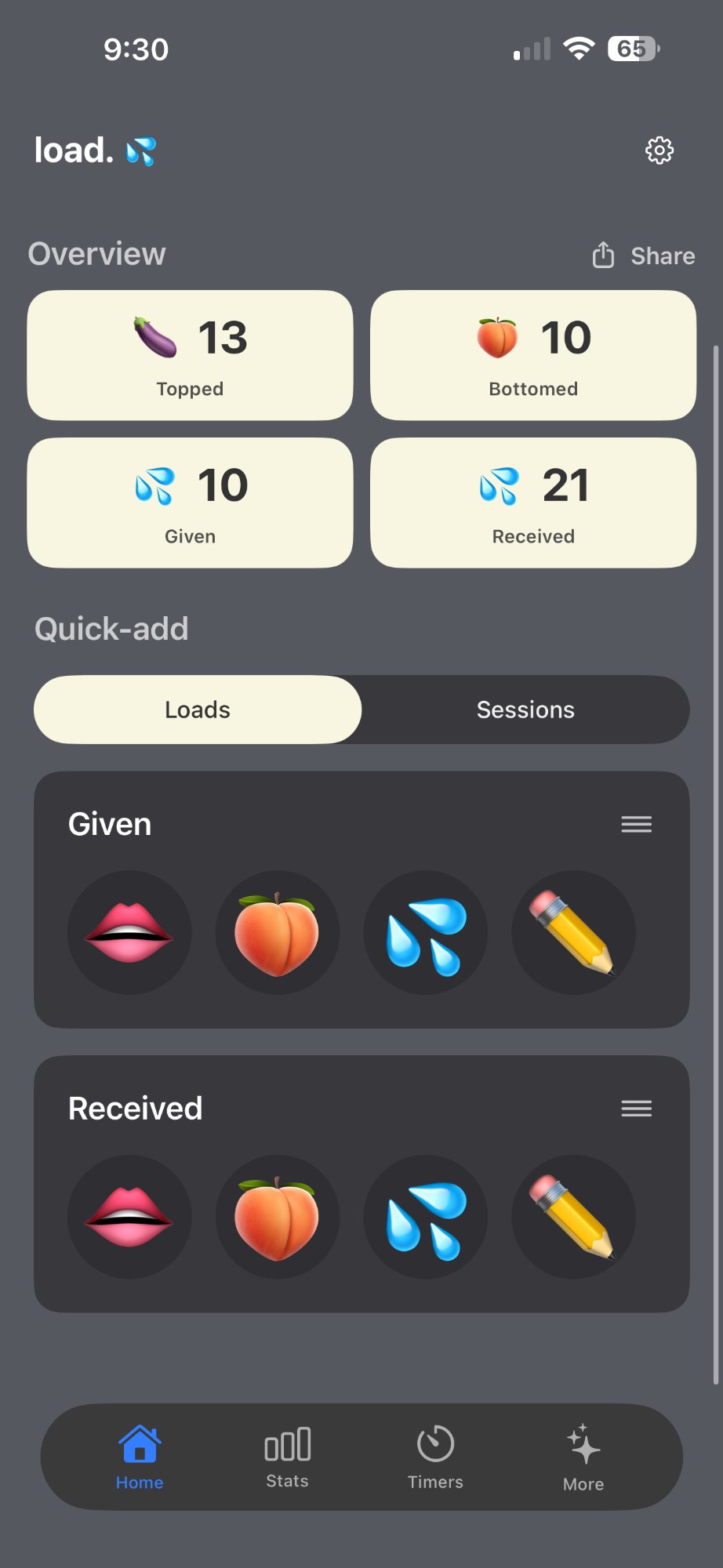 load. app screenshot